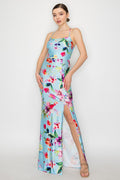 Back Criss Cross Maxi Dress