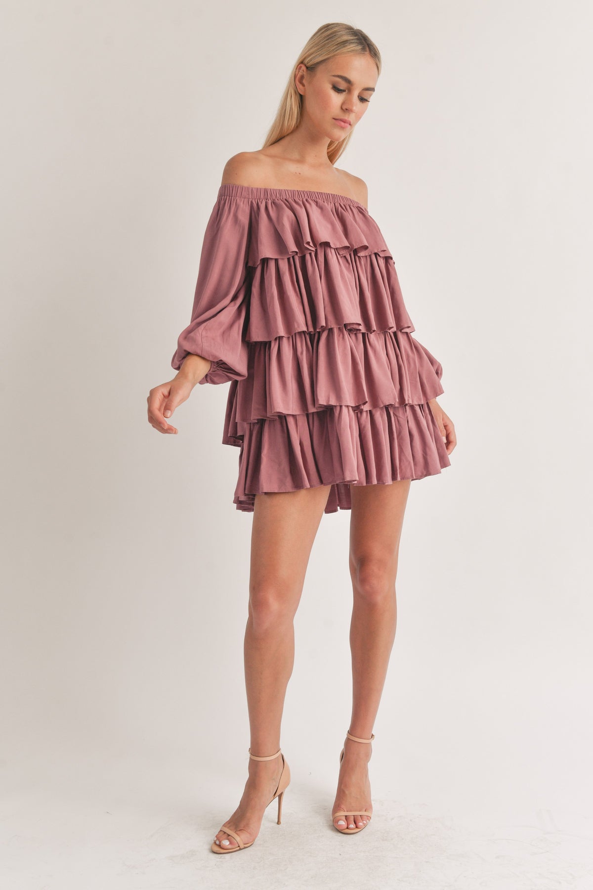 Boho Blossom Mini Dress