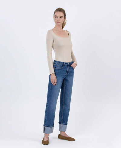 Worth the Wait Cuffed Jeans