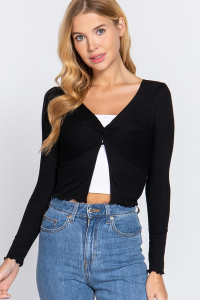 Cozy Knit Top