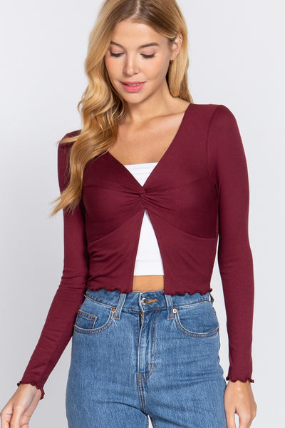 Cozy Knit Top