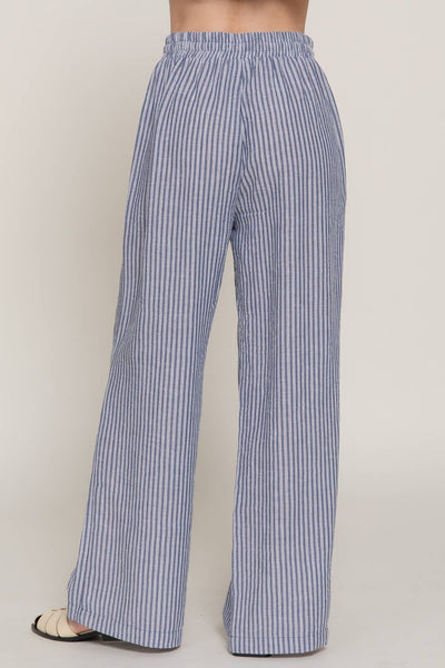 Take me to the Beach Stripe Long Pants