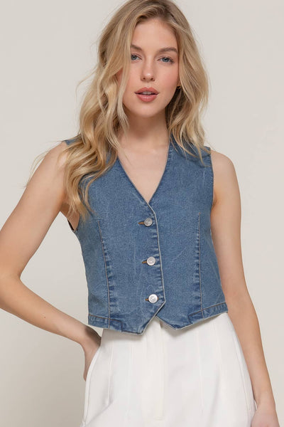 Denim Vest