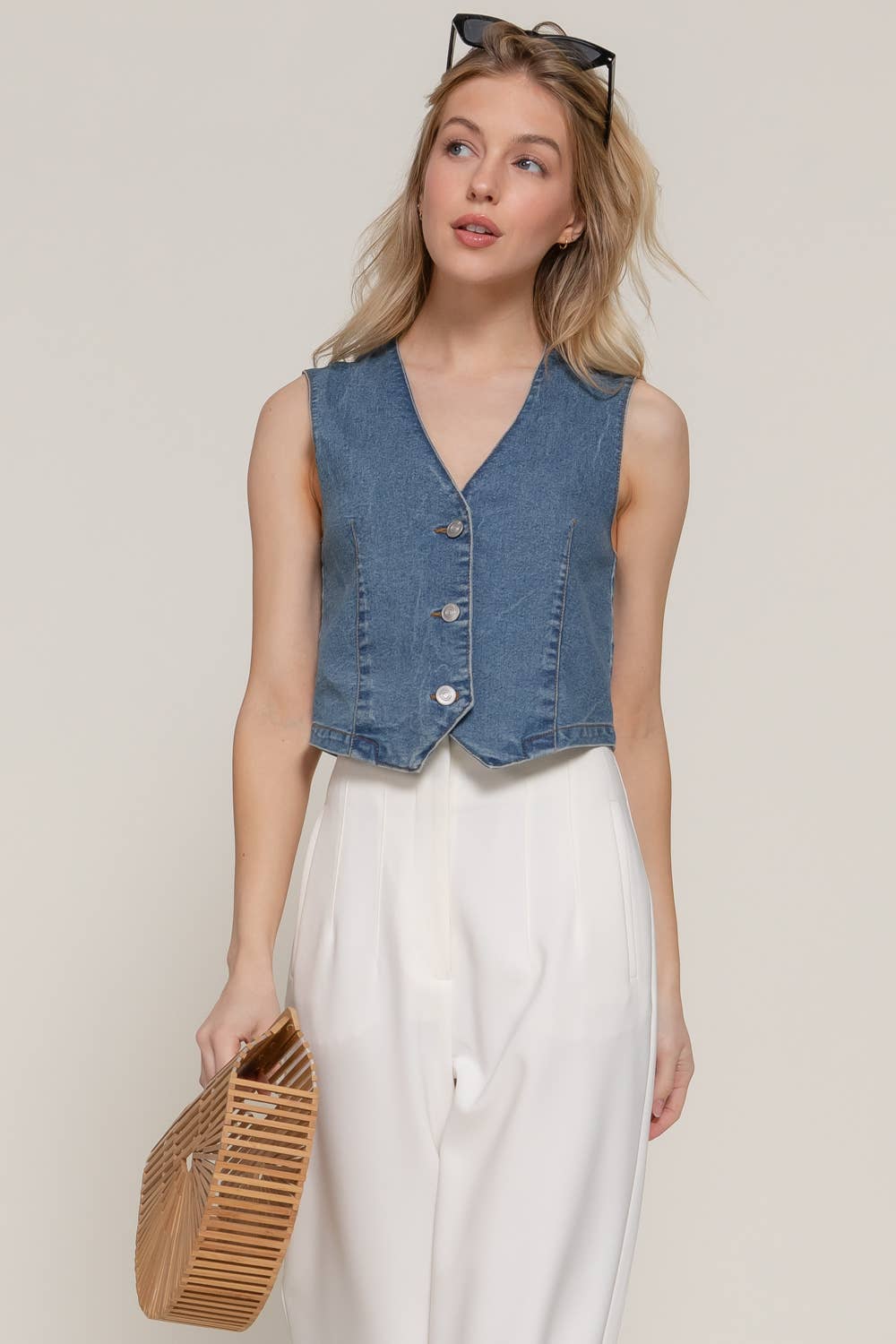 Denim Vest