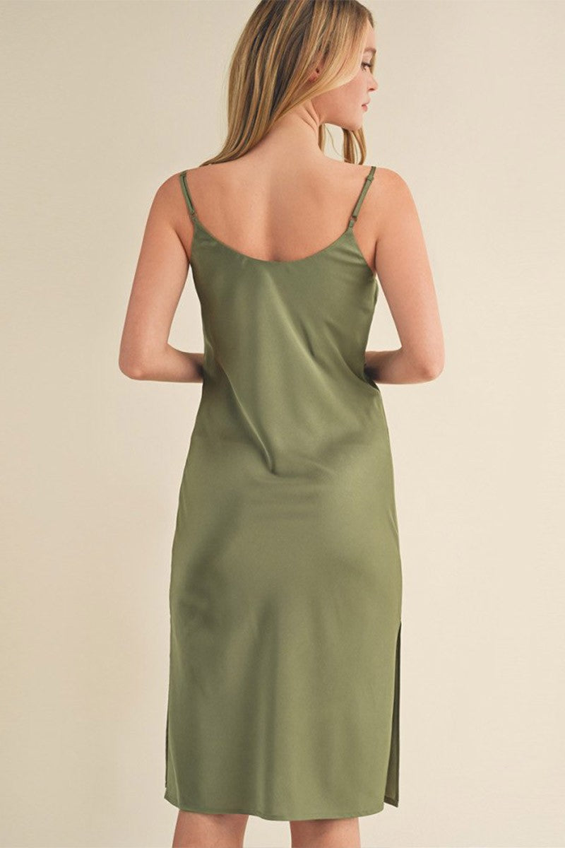 Clover Satin Dress