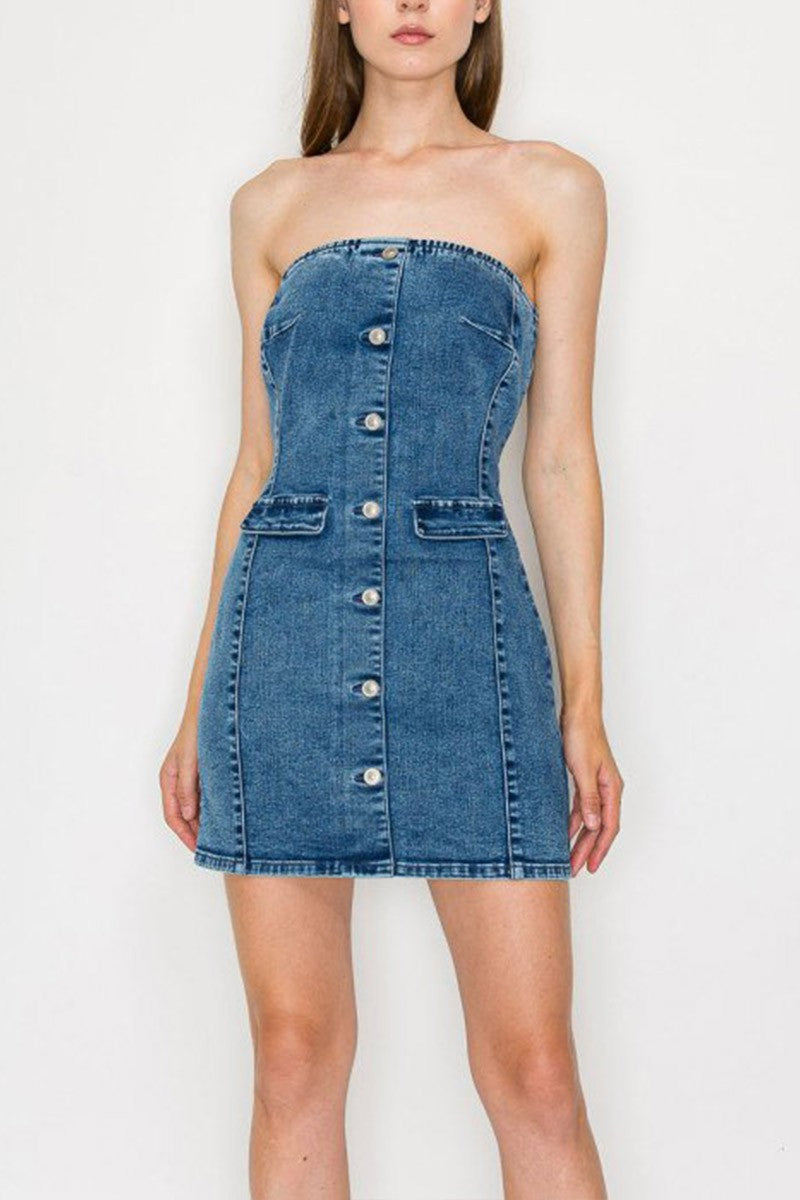 Magnolia Tube Dress