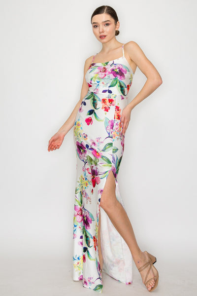 Back Criss Cross Maxi Dress